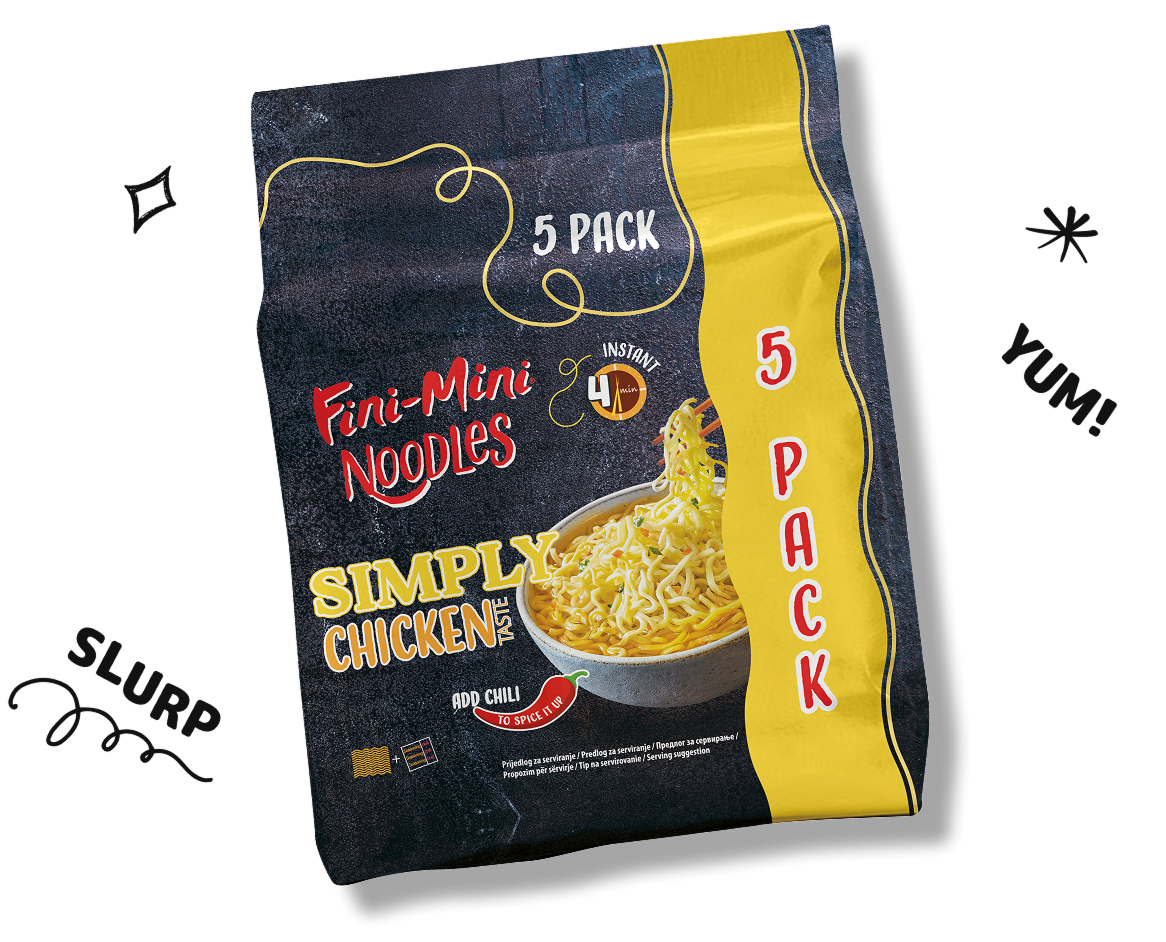 Fini-Mini Noodles Simply Chicken