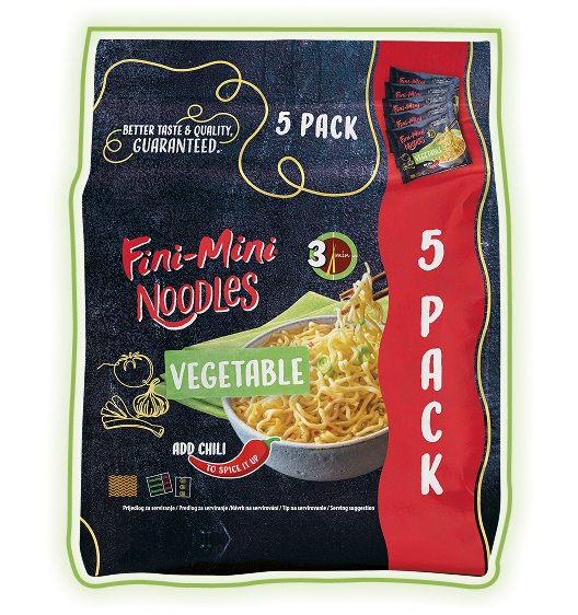 Fini-Mini Povrtni noodles